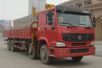 中国重汽 HOWO 336马力 8X4 随车吊(韶液牌)(SGQ5310JSQZ)