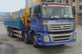 福田欧曼底盘&nbsp;随车吊外观图片