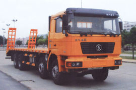 陕汽重卡底盘&nbsp;平板运输车外观图片