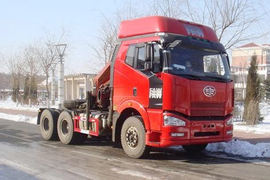 一汽解放底盘&nbsp;随车吊外观图片