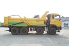东风商用车 天龙KC重卡 385马力 8X4 7.6米自卸车(9T前桥)(DFH3310A7)