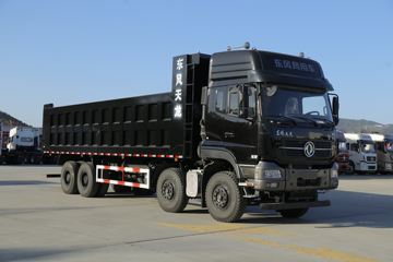东风商用车 天龙KC重卡 385马力 8X4 7.6米自卸车(高顶)(9T前桥)(DFH3310A7)