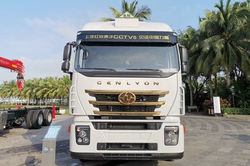 上汽红岩 杰狮M500 350马力 8X4 运油车(醒狮牌)(SLS5320GYYH5)