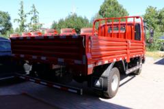 中国重汽HOWO 悍将 2019款科技版 156马力 4.165米单排栏板轻卡(ZZ1047F3315E145)