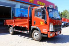 中国重汽HOWO 悍将 2019款科技版 156马力 4.165米单排栏板轻卡(ZZ1047F3315E145)