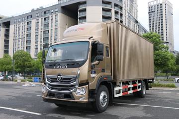 福田 奥铃大黄蜂 220马力 9.78米排半厢式载货车(BJ5166XXYJPFN-AE1)