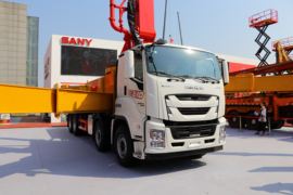 五十铃底盘&nbsp;泵车外观                                                图片