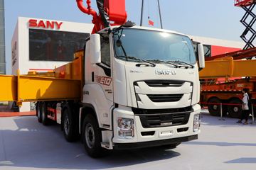 五十铃底盘&nbsp;泵车外观                                                图片