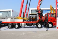陕汽重卡 德龙新M3000 336马力 8X4 折臂随车吊(SX5310JSQHB466)