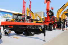 陕汽重卡 德龙新M3000 336马力 8X4 折臂随车吊(SX5310JSQHB466)