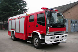 庆铃底盘&nbsp;消防车外观图片