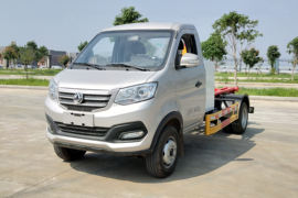 东风襄旅底盘&nbsp;电动垃圾车外观图片