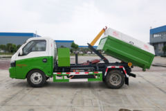 程力新能源 4.3T 5.3米单排纯电动车厢可卸式垃圾车(CL5040ZXXBEV)64.64kWh