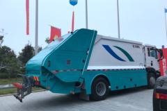 中国重汽 SITRAK C5H 270马力 4X2 压缩式垃圾车(青专牌) 中国重汽 SITRAK C5H 270马力 4X2 压缩式垃圾车(青专牌)