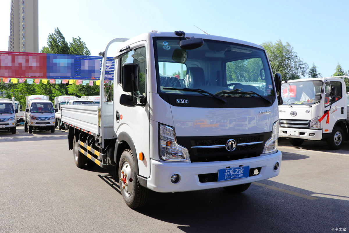 东风 凯普特K6-N 163马力 4.13米单排栏板轻卡(京六)