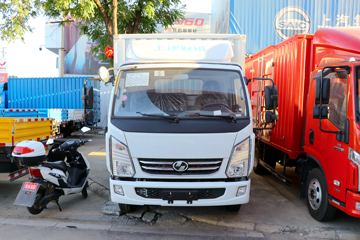 跃进 上骏X100-33 110马力 3.74米排半厢式轻卡(SH5042XXYKFDCNZ)