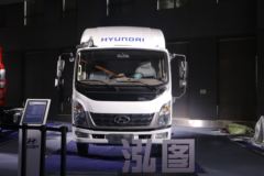 现代商用车 泓图300 150马力 4X2 4.165米单排厢式轻卡(国六)(CHM5040XXYZDC33T)