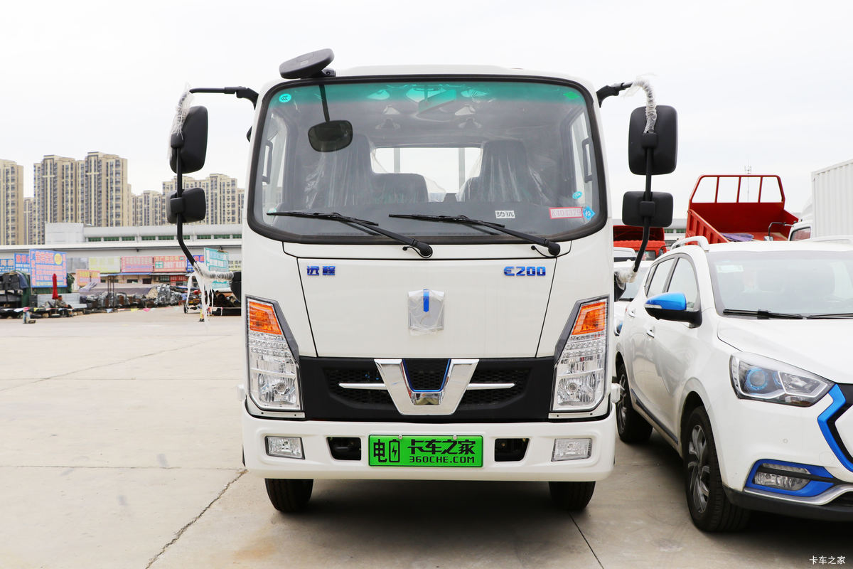 远程 E200 2021款 标准版 4.5T 4.1米单排纯电动栏板轻卡