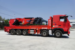 中国重汽 HOWO T7H 440马力 8X4  随车吊(程力威牌)(CLW5530JQZZ5)