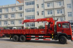 东风华神 T5 240马力 6X4 随车吊(帕菲特牌)(PFT5250JSQGL)