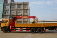 东风华神 T5 240马力 6X4 随车吊(帕菲特牌)(PFT5250JSQGL)