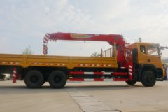 东风华神 T5 240马力 6X4 随车吊(帕菲特牌)(PFT5250JSQGL)