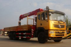 东风华神 T5 240马力 6X4 随车吊(帕菲特牌)(PFT5250JSQGL)