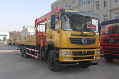 东风华神 T5 240马力 6X4 随车吊(帕菲特牌)(PFT5250JSQGL)