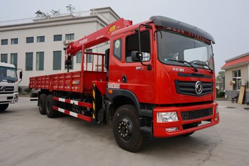 东风华神 T5 240马力 6X4 随车吊(帕菲特牌)(PFT5250JSQGL)