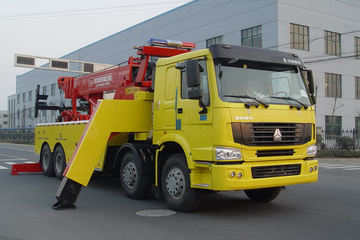 中国重汽 HOWO 266马力 8X4 清障车(常奇牌)(ZQS5380TQZX)