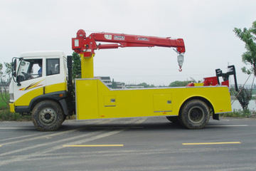青岛解放 骏威 180马力 4X2 清障车(常奇牌)(ZQS5143TQZ)