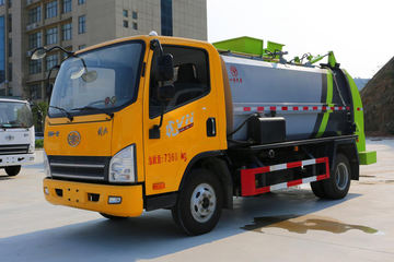 解放 虎VN 110马力 4X2 餐厨垃圾车(专致牌)(YZZ5077TCACA5)