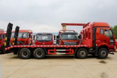 一汽解放 J6P 山区版 350马力 8X4 平板运输车(神狐牌)(HLQ531LTPBCA5)