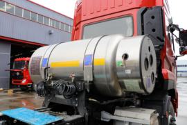 东风天龙VL燃气&nbsp;牵引车底盘                                                图片