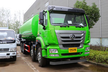 重汽豪瀚 J5G 340马力 8X4 污泥自卸车(润知星牌)(SCS5311ZWXZZ)