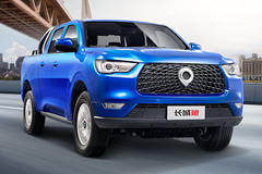 长城炮 2019款 商用版 精英型 2.0T汽油 190马力 两驱 8挡自动 大双排皮卡(国六)