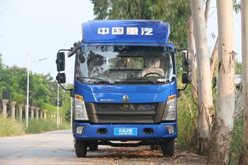 中国重汽HOWO 悍将 170马力 4.15米单排仓栅式轻卡(ZZ2047CCYG3325E145)