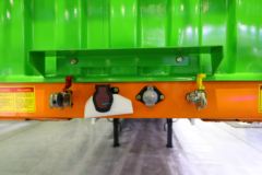 中集华骏 13米鹅颈仓栅式半挂车(自重6.68吨)