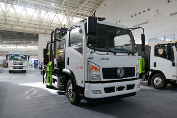东风华神底盘&nbsp;垃圾运输车外观图片