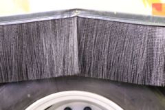 中集华骏 13米鹅颈仓栅式半挂车(自重6.68吨)