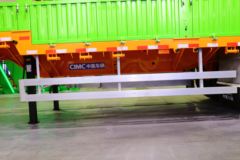 中集华骏 13米鹅颈仓栅式半挂车(自重6.68吨)