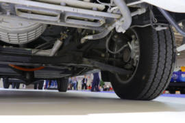 图雅诺智蓝&nbsp;电动封闭厢货底盘图片