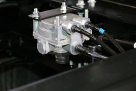 威龙&nbsp;电动牵引车底盘图片