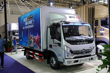 福田 奥铃速运 150马力 4.14米单排厢式轻卡(国六)