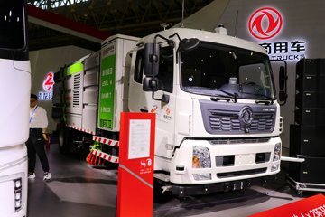 东风商用车 天锦 4X2 纯电动无人驾驶洗扫车(中联牌)