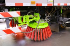 东风商用车 天锦 4X2 纯电动无人驾驶洗扫车(中联牌)