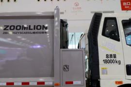 一汽解放底盘&nbsp;垃圾运输车上装图片