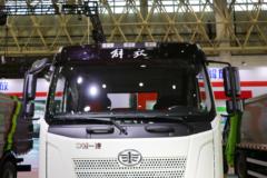 一汽解放 J6L 4X2纯电动车厢可卸式垃圾车(中联牌)(ZBH5180ZXXCABEV)