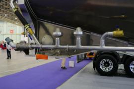 13.75米系列&nbsp;粉粒物料运输半挂车外观图片