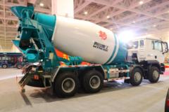 中国重汽 汕德卡SITRAK C5H 340马力 8X4 混凝土搅拌车(青专牌)